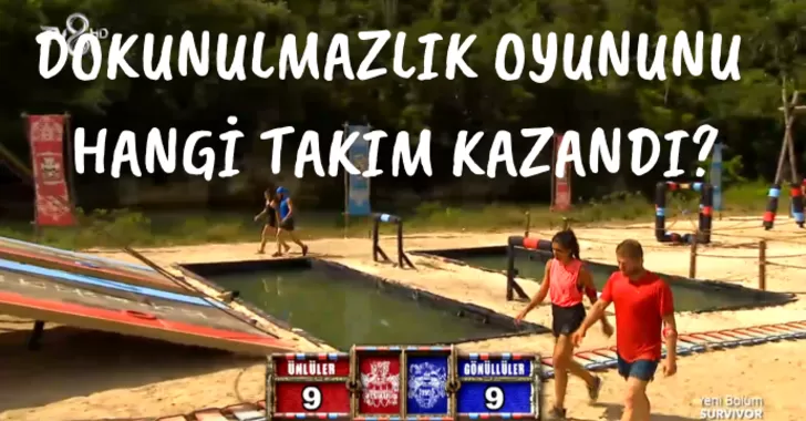 Dokunulmazlık Oyununu Hangi Takım Kazandı? 23 Ocak