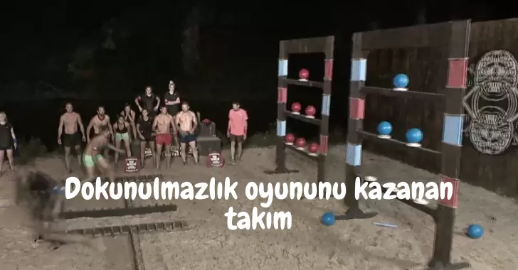 İkinci Dokunulmazlığı Hangi Takım Kazandı