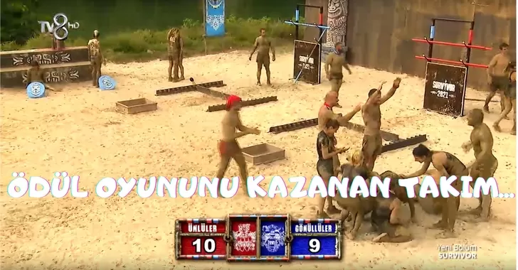 Ödül Oyununu Kazanan Takım Belli Oldu...