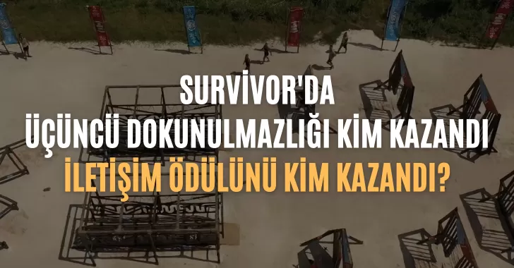 Survivor Eleme Adayı Kim Oldu 29 Mart Survivor'da dokunulmazlığı kim kazandı hangi aday eleme adayı oldu?İletişim ödülünü kim kazandı